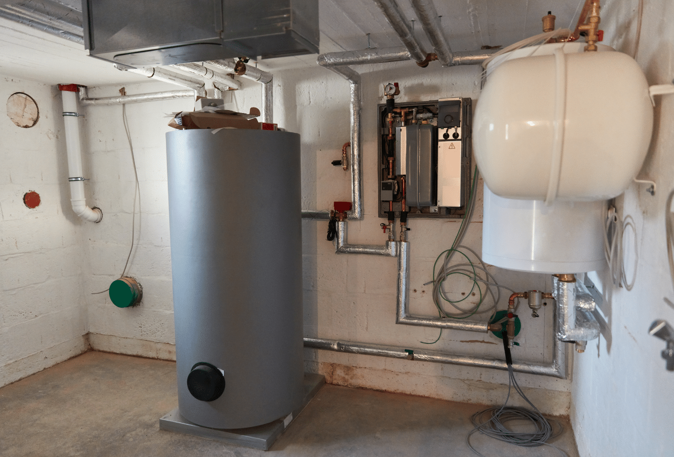 Boiler gas line